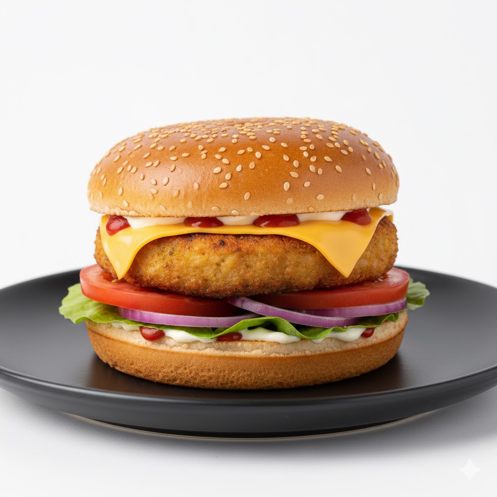 Veg Cheese Burger
